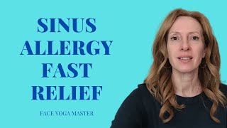 Amazing Facial Lymphatic Drainage Massage For Sinus InfectionFOLLOW along At Home [upl. by Yltsew181]