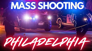 MASS SHOOTING Philadelphia Pennsylvania 3 DEAD 9 Shot LIVE [upl. by Kei]