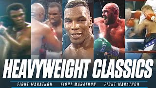 Classic Heavyweight Boxing Matches  FIGHT MARATHON [upl. by Seton969]