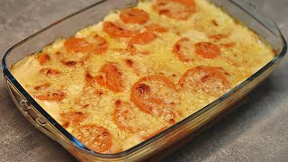 Probiere dieses Süßkartoffelgratin Rezept das jeden begeistert Cremiger Süßkartoffel Auflauf [upl. by Ardnuhsor]