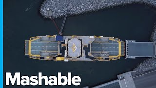 This Ferry Can Sail and Even Dock All By Itself — Genius Moments [upl. by Gokey]