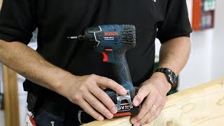 Bosch GDR 18VLi Impact Driver  Handson Demo with Eric [upl. by Liggett]