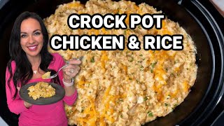 Crock pot Chicken and Rice [upl. by Nwahsud800]