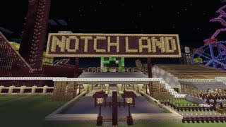 Minecraft Xbox  Notch Land  Creepercade  Part 1 [upl. by Bubalo86]