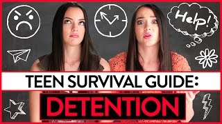 Detention  Teen Survival Guide w The Merrell Twins [upl. by Arekahs]