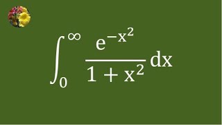 Solving improper integral using Gaussian integral and error function [upl. by Nellie861]