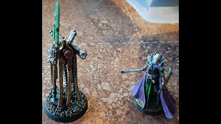 2K Warhammer 40K Battle Report Necrons Vs Drukhari [upl. by Ardnuas903]