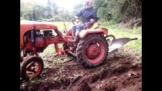 Tracteur Allgaier systeme porsche labour [upl. by Renner]