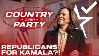 MAJOR Republicans Endorse Kamala Harris for President [upl. by Bibah]