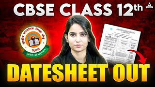 CBSE Date Sheet 2025 🚨  CBSE Latest News  Class 10 and 12th Board Exams Schedule out 🤯 [upl. by Brendis]