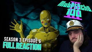 Dimple Vs Psycho Helmet  Mob Psycho 100 Season 3 Episode 6 REACTION [upl. by Shanly]