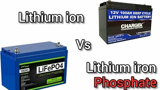 Liion vs Lifepo4 which is best [upl. by Duffie777]