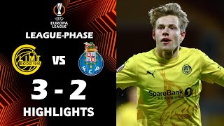 BodøGlimt vs FC Porto 32 Highlights amp Goals  UEFA Europa League 202425 [upl. by Atiekram]