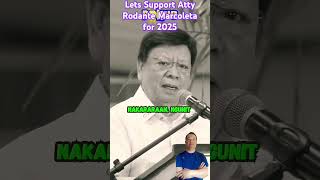 Cong Rodante Marcoleta for 2025 [upl. by Yelrihs949]