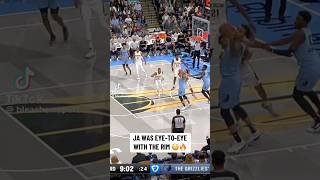 “Ja Morant Sky High AlleyOop Poster from Brandon Clarke”SHORTSNBAHIGHTLIGHTS [upl. by Orvan]