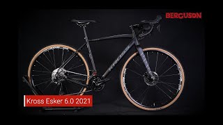 Kross Esker 60 gravel kerékpár Bergusonhu bicikli bemutató [upl. by Schwinn]