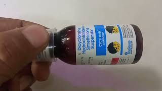 Cyclopam Suspension  Dicyclomine Hydrochloride amp Simethicone Suspension  Cyclopam Syrup Uses Hindi [upl. by Brennan]