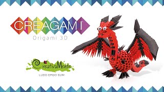 Drago  Dragon  Creagami by CreativaMente [upl. by Burdelle]