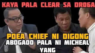 WILKINS VILLANUEVA PDEA CHIEF NI DIGONG ABOGADO PALA NI MICHEAL YANG QUADCOM [upl. by Vogel569]