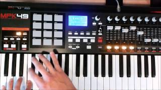 Ems Akai mpk 49 performance [upl. by Leipzig]