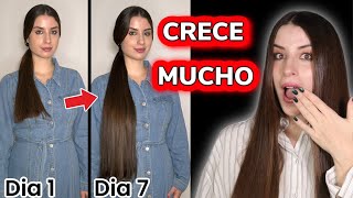 2 REMEDIOS para CRECER EL CABELLO en UNA SEMANA BRILLO INTENSO [upl. by Novoj]