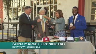 Talking Spinx Market  Eatery Opening Day with the Spinks Family [upl. by Notned]