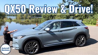 2024 Infiniti QX50 Review amp Drive Style Meets Performance [upl. by Ozzie]