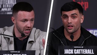 HEATED Josh Taylor vs Jack Catterall 2 • FULL EDINBURGH PRESS CONFERENCE  Matchroom Boxing [upl. by Kotta]