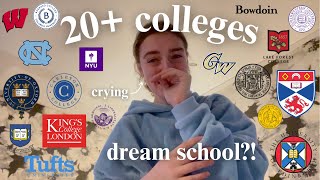 college decision reaction 2024 international unis ivies oxford dream school acceptance [upl. by Ahsenav]