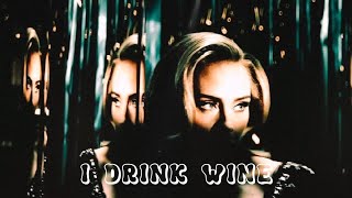 ADELE  I DRINK WINE  SUB  ESPAÑOL LYRIC [upl. by Handbook496]