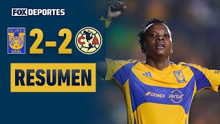 😎💪 TIGRES A LA FINAL  Tigres 22 33 América  Semifinal Vuelta  Liga MX Femenil [upl. by Perseus]