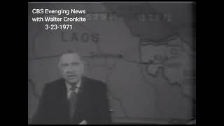 Walter Cronkite Lam Son 719 Summary March 1971 [upl. by Eirak]