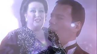 FREDDIE MERCURY and MONSERRAT CABALLÉ quotBarcelonaquot Live 1988 [upl. by Hannazus]