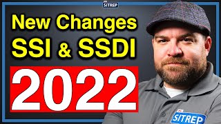 Changes to SSI amp SSDI in 2022  Social Security Benefits  Income amp Disability Insurance  theSITREP [upl. by Laohcin]