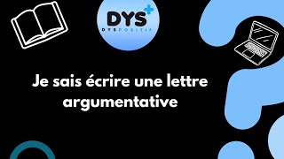 FRANCAIS  3EME  Je sais écrire une lettre argumentative [upl. by Haet]