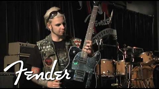 John 5 presents the Squier® J5 Telecaster®  Fender [upl. by Allekim590]