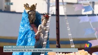 Procissão com barcos encerra a festa de Nossa Senhora dos Navegantes [upl. by Alvarez759]