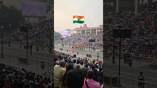 Wagah border wagahborder attariwagahborder deshbhakti viralshorts viralreels [upl. by Yeffej]