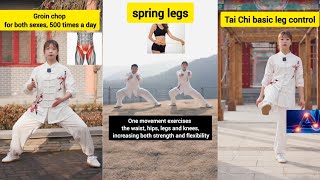 One Movement Exercises The Waist Hips Legs and Knees  Chinese Culture  Health  Taichi Wudang [upl. by Gideon928]