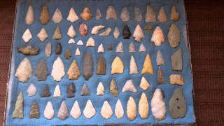 My Full Collection of Carolina Arrowheads [upl. by Ty]