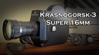 Krasnogorsk3 Super 16mm camera First impressions tips and tricks [upl. by Wampler]