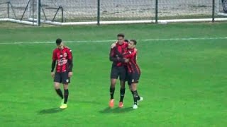 Jeunes 1415  Hyères 24 Nice CFA  les buts [upl. by Etnad]