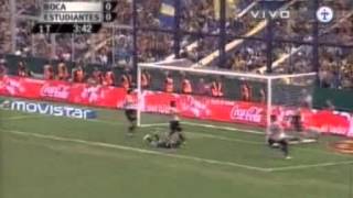 Gol de Palermo  Boca 1 vs 2 Estudiantes  Final Apertura 2006 [upl. by Selyn]