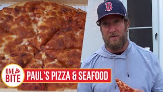 Barstool Pizza Review  Pauls Pizza amp Seafood Falmouth MA [upl. by Quinn140]