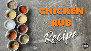 My Formerly Secret Chicken Seasoning That You Can Make At Home  Chicken Rub Recipe [upl. by Nevear713]