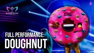 Doughnut performs Happy by Pharrell Williams on Episode 3 🍩 The Masked Singer South Africa [upl. by Hewet]