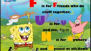 Spongebob ft Plankton  FUN Song Lyrics [upl. by Weed759]