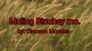 Muling Binuhay Mo karaoke versionBy Ciamara Moraleskalingawanpinoykaroke [upl. by Namhar]