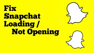 How To Fix Snapchat Not Loading Snaps  Why Is Snapchat Not Working [upl. by Niffirg]