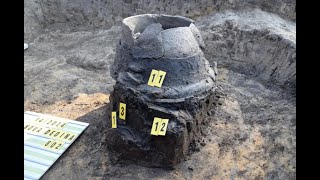 Archaeologists uncover traces of a Lusatian longhouse [upl. by Nylsor452]